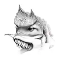 kayak tattoo design idea