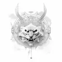 kayak tattoo design idea