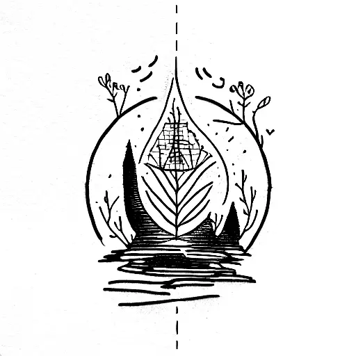 Design a detailed tattoo that embodies the lyric "will I see it before I end up dug in the ground?" from the song. Creat tattoo design idea