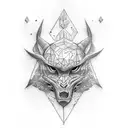 blessed tattoo design idea