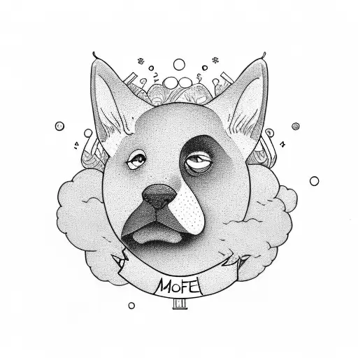 Mac Miller inspired tattoo focusing on accepting the life around you tattoo design idea