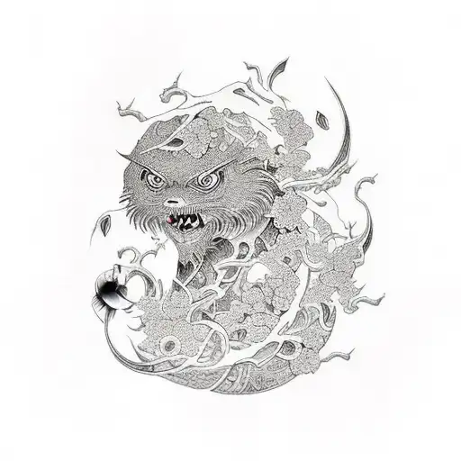 creation of adam  tattoo design idea