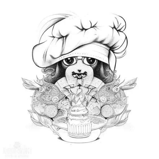chef de cozinha  tattoo design idea