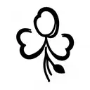 Four-leaf clover  tattoo design idea