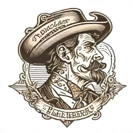 doc Holliday I'm your huckleberry tattoo design idea