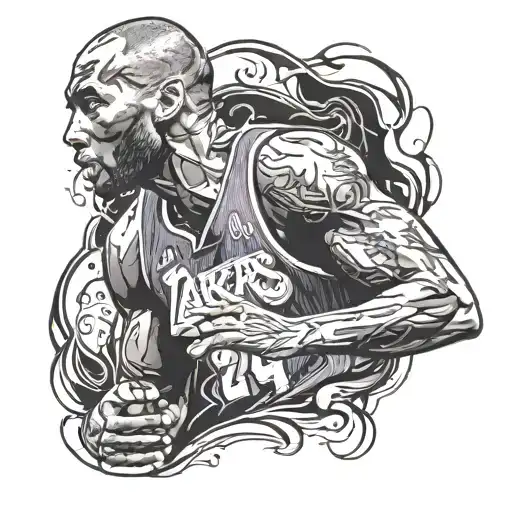 kobe bryant tattoo design idea
