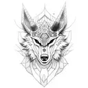 princess mononoke tattoo design idea