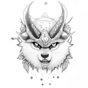 princess mononoke tattoo design idea