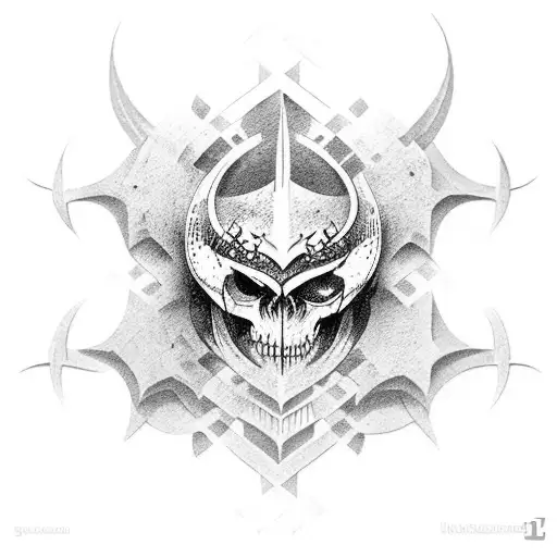 karlach baldur's gate 3 tattoo design idea