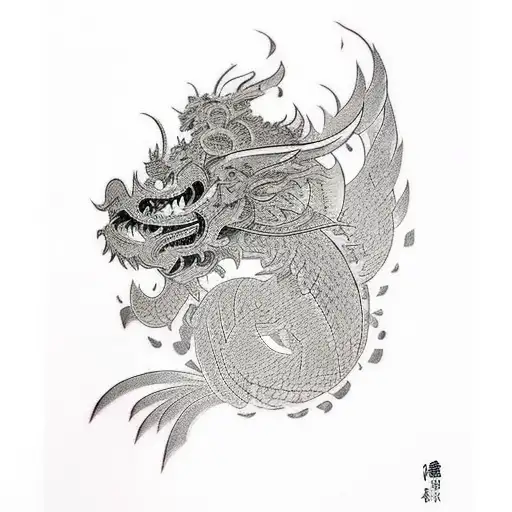 Corvo voando  tattoo design idea