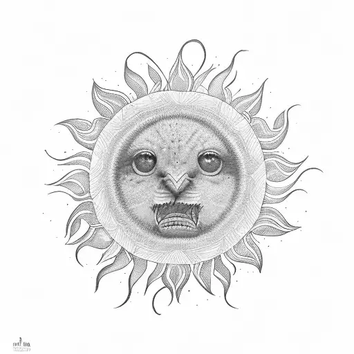 "sadapushpa" flower, sun,  resilience, growth, strength, family,  spirituality tattoo design idea