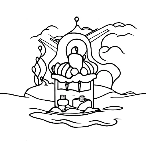 sugar in the creek tattoo design idea