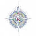 Freedom of choice, freedom of religion, feminism, atheism, path of life, moon and sun tattoo design idea