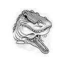 alligator  tattoo design idea