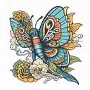 Mothra Legendary  tattoo design idea