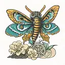 Mothra Legendary  tattoo design idea