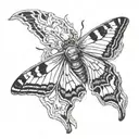 Mothra 2019 tattoo design idea