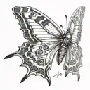 Mothra 2019 tattoo design idea