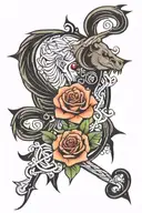 Yahweh always tattoo design idea