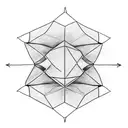 origami paper boat tattoo design idea