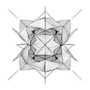 origami paper boat tattoo design idea