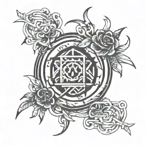 Linkin Park logo incorporated tattoo design idea