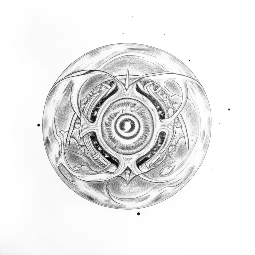 Azathoth tattoo design idea