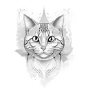 pet rememberance tattoo design idea