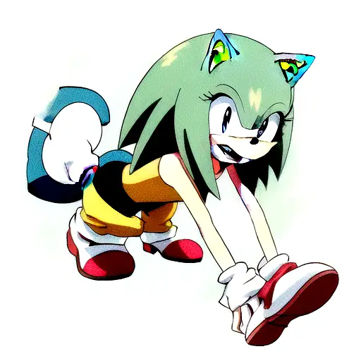 Sonic tattoo design idea