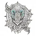 Rollie poly  tattoo design idea