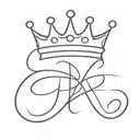 simple letter b + king crown above it   tattoo design idea