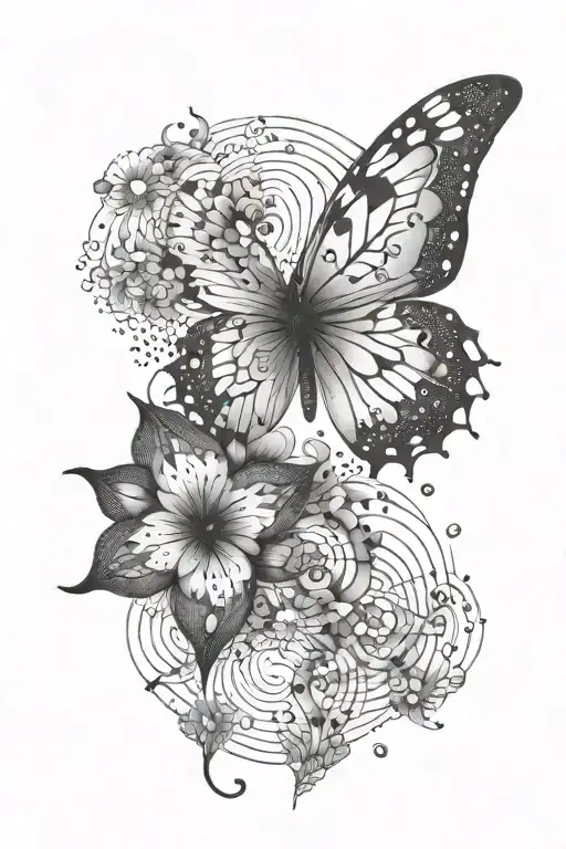 bipolar disorder related imagery tattoo design idea