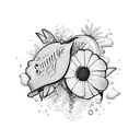 summer wine  tattoo design idea