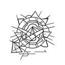 friendship graph tattoo design idea