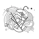 friendship graph tattoo design idea