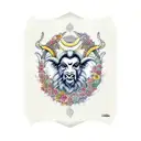 aries, persia, arm sleeve tattoo design idea