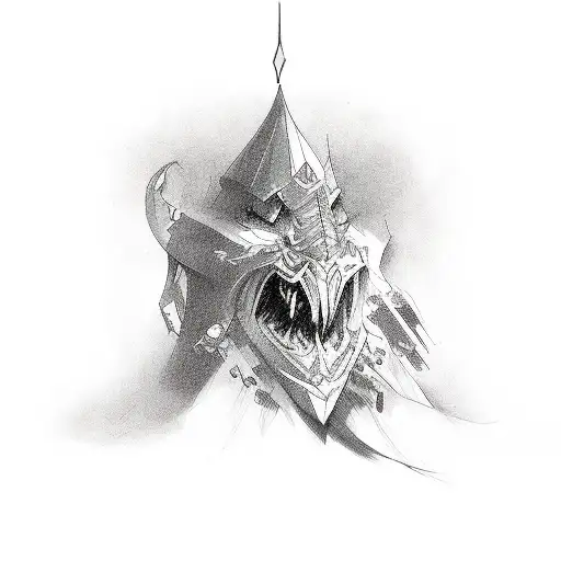 early 2000 cartoons tattoo design idea