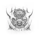 guts berserk tattoo design idea