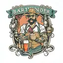 Bartender Tattoo design tattoo design idea