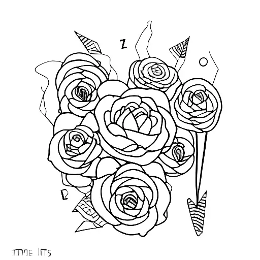 bts tattoo design idea