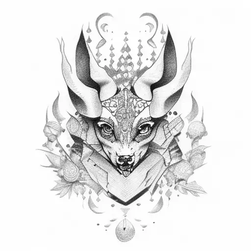 cornicello tattoo design idea