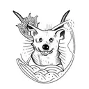 cornicello tattoo design idea