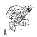 cornicello tattoo design idea