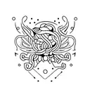 cornicello tattoo design idea