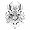 cornicello tattoo design idea