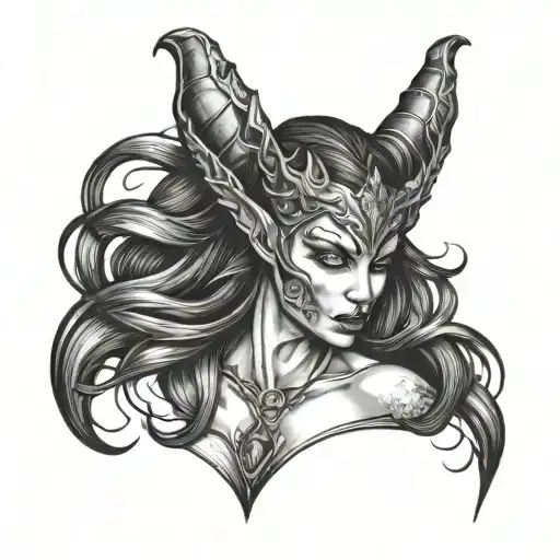 succubus tattoo tattoo design idea