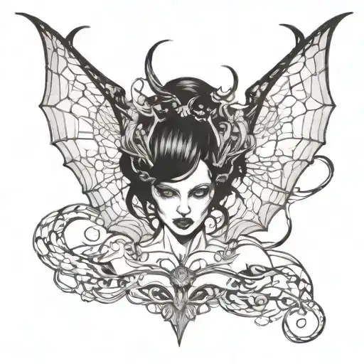 succubus tattoo tattoo design idea