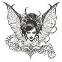 succubus tattoo tattoo design idea