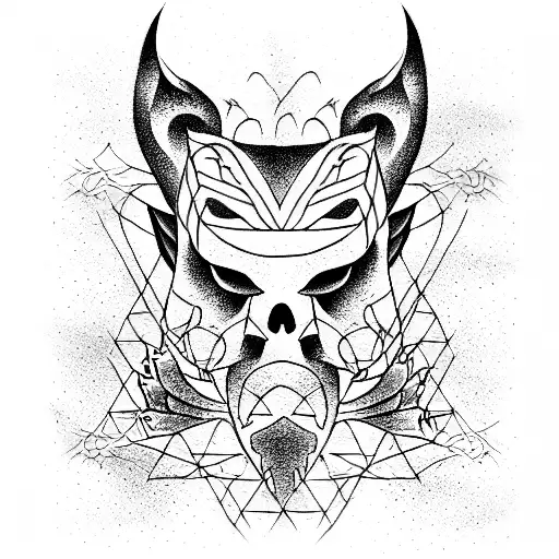 shogun  tattoo design idea