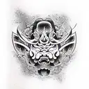 shogun  tattoo design idea